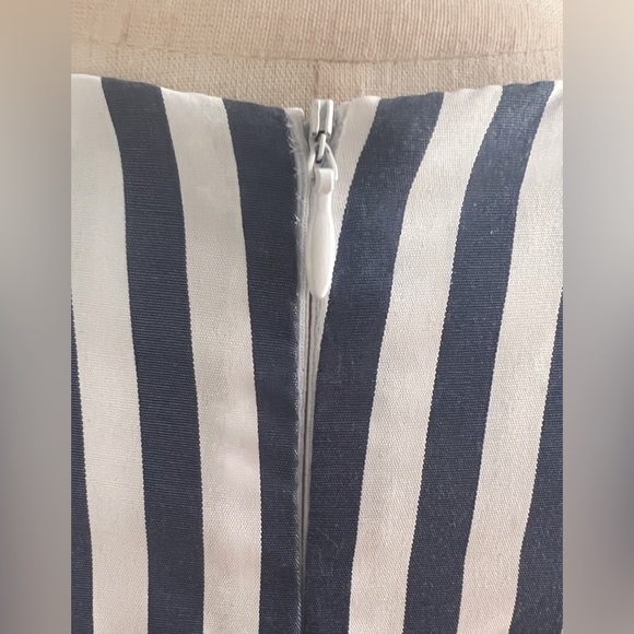 AOMEI ORIGAMI PEPLUM STRIPED TOP - Picture 6 of 12